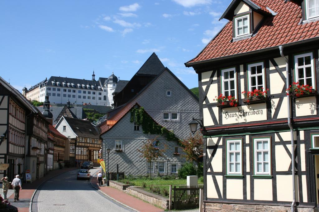Hotel Garni Weisses Ross Stolberg i. Harz Exterior foto
